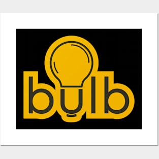 bulb Posters and Art